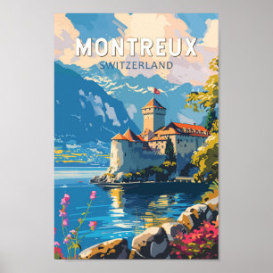 Poster Suiça Art em MONux