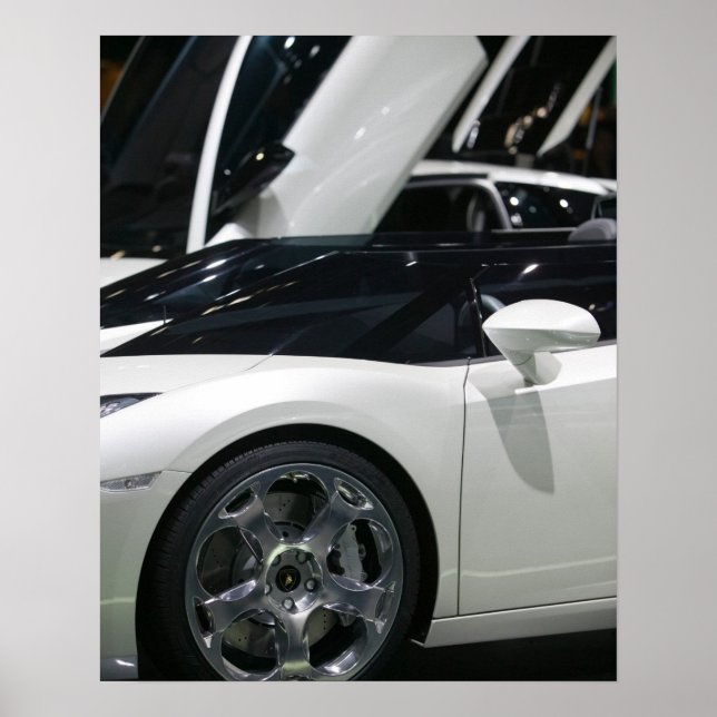 Pôster SUIÇA, GENEBRA: 75.º Ano de Genebra Auto 9 (Frente)