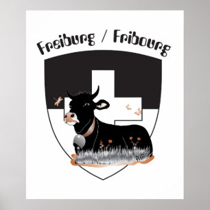 Poster Suíça, Suisse, Svizzera, Svizra, Switzerland