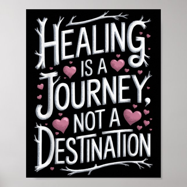 Poster Suicide Awareness Depression Anxiety Mental Health (Frente)