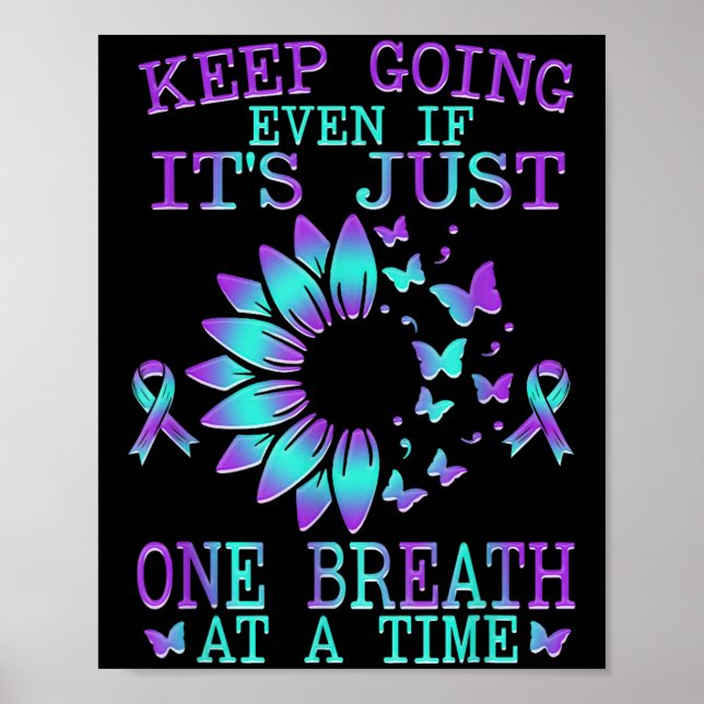 Poster Suicide Awareness Suicide Prevention Suprt Survivo (Frente)