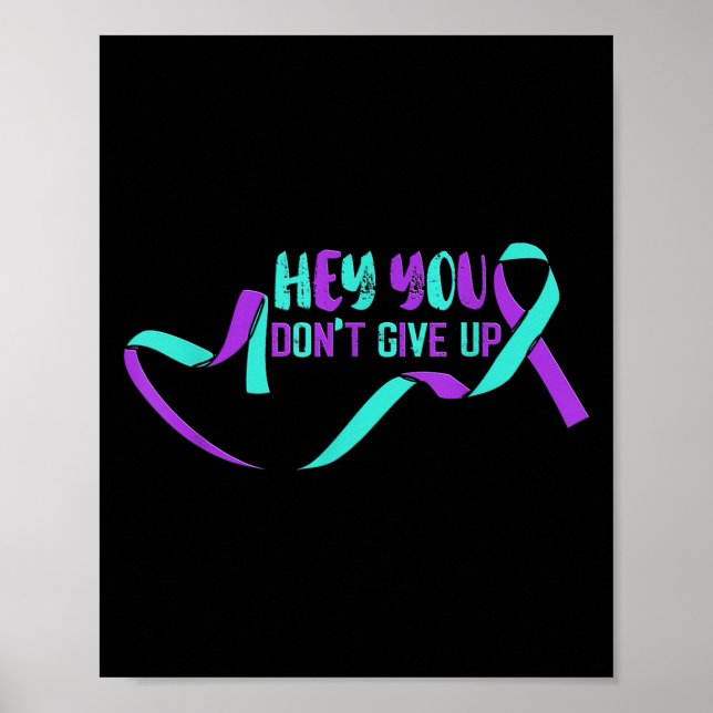 Poster Suicide Awareness Suicide Prevention Suprt Survivo (Frente)