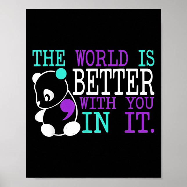 Poster Suicide Awareness Suicide Prevention Suprt Survivo (Frente)