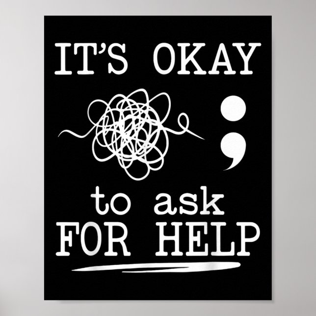 Poster Suicide Awareness Suicide Prevention Suprt Survivo (Frente)