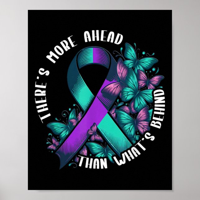 Poster Suicide Awareness Suicide Prevention Suprt Survivo (Frente)