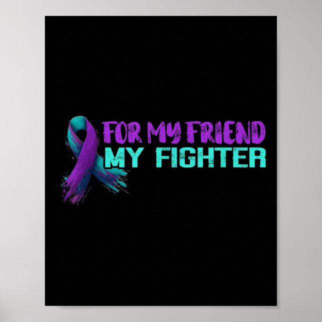 Poster Suicide Awareness Suicide Prevention Suprt Survivo (Frente)