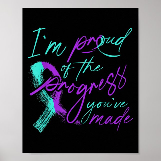 Poster Suicide Awareness Suicide Prevention Suprt Survivo (Frente)