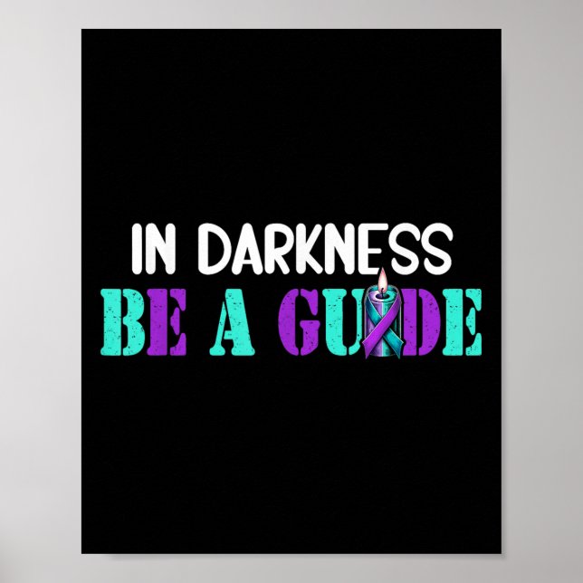 Poster Suicide Awareness Suicide Prevention Suprt Survivo (Frente)