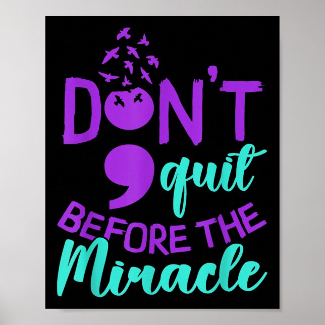 Poster Suicide Awareness Suicide Prevention Suprt Survivo (Frente)