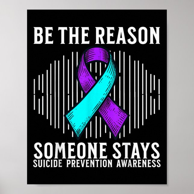 Poster Suicide Awareness Suprt Suicide Prevention Awarene (Frente)