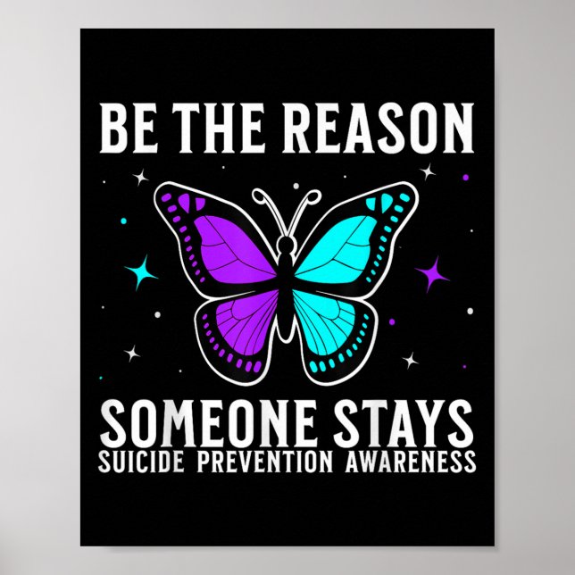 Poster Suicide Awareness Suprt Suicide Prevention Awarene (Frente)