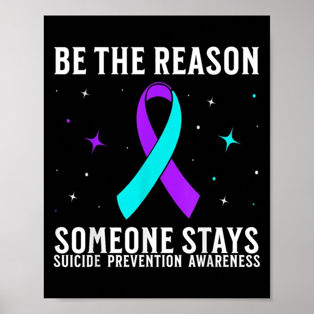 Poster Suicide Awareness Suprt Suicide Prevention Awarene (Frente)