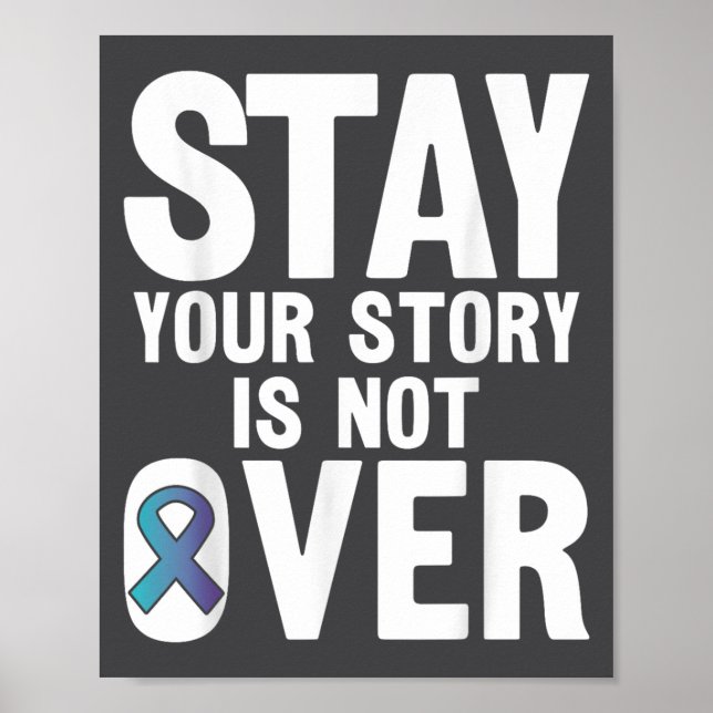 Poster Suicide Prevention Your Story _ I For Suprters  (Frente)