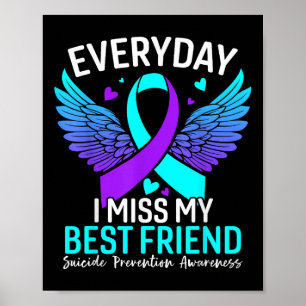 Poster Suicídio Sensibilização Camisa Melhor Suicídio