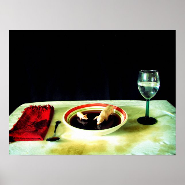 Poster Suínos na Sopa (Frente)