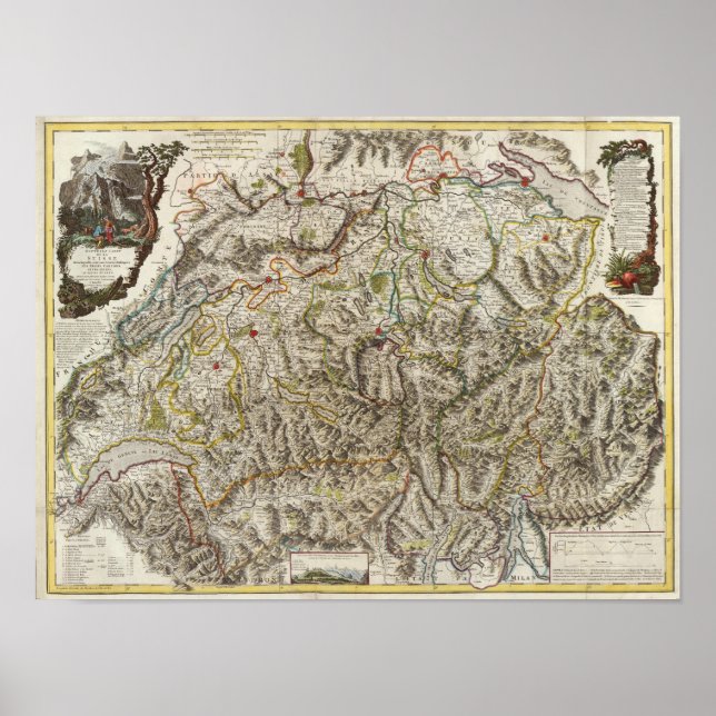 Pôster Suisse - Suiça (Frente)