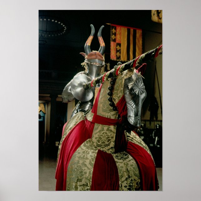 Poster Suit of armour and matching horse armour (Frente)