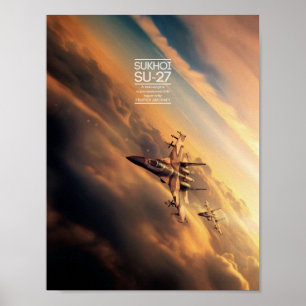 Poster Sukhoi Su-27