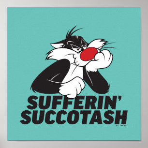 Poster Sulking SYLVESTER™ "Soffferin' Succotash"