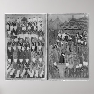 Poster Sultan Ahmed III Distribuindo Dinheiro