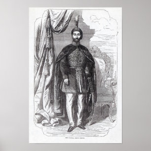 Poster Sultão Abdul Medjid