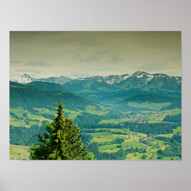 Poster Sulzberg, Áustria (Frente)