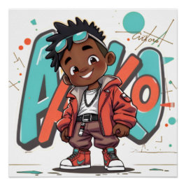 Pôster Summer Cool Jay ~ AiKo Kids