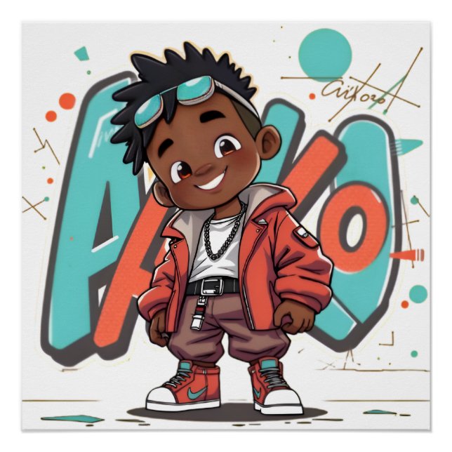 Pôster Summer Cool Jay ~ AiKo Kids (Frente)