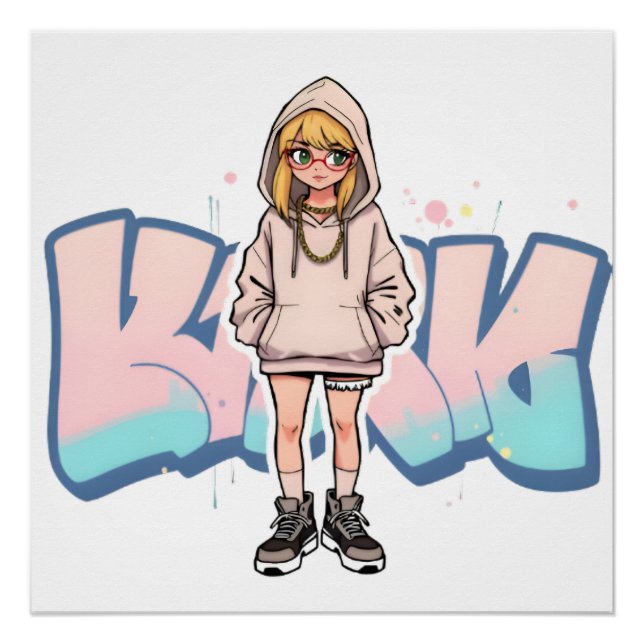 Pôster Summer Cool Lisa ~ AiKo Kids (Frente)