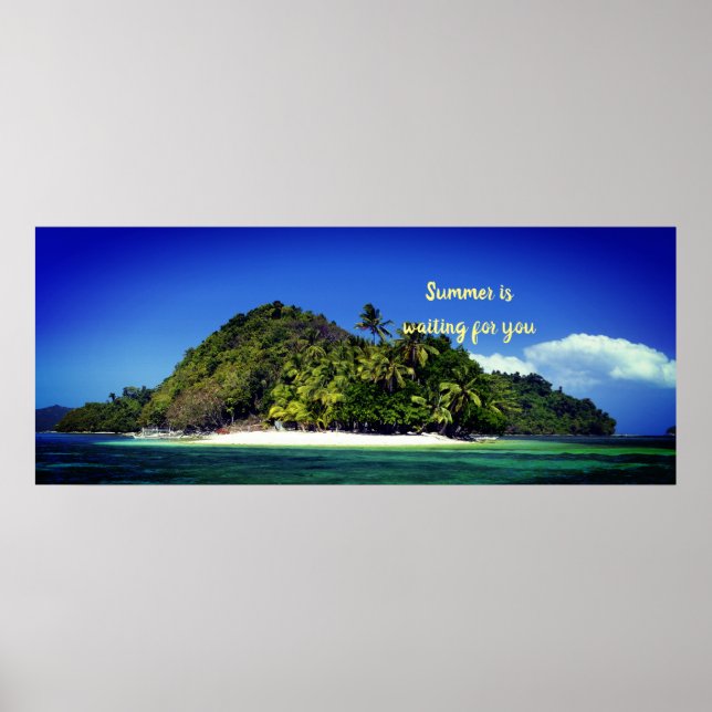 Poster Summer está esperando por você (Frente)