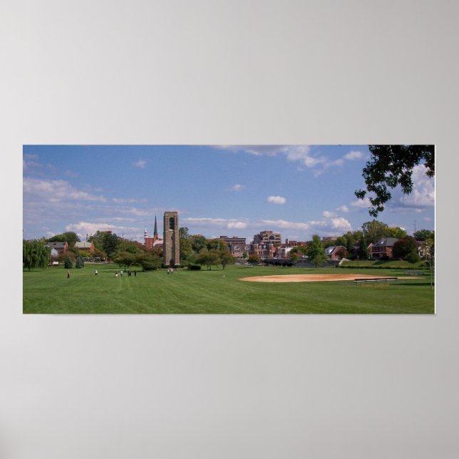 Pôster Summer Frederick Cityscape 2 (Frente)