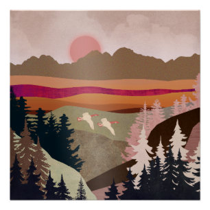 Pôster Summer Geese