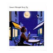 Summer Moonlight StarSky