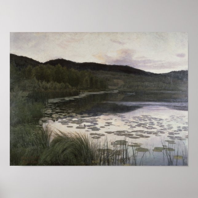 Pôster Summer Night, 1886 (Frente)