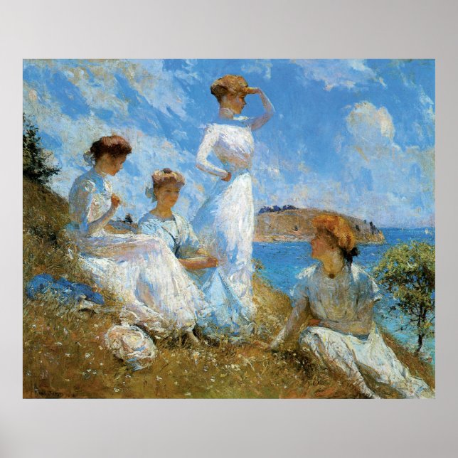 Pôster Summer, por Frank W. Benson (Frente)