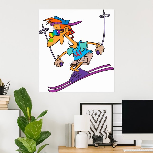 Poster Summer Skier (Criador carregado)