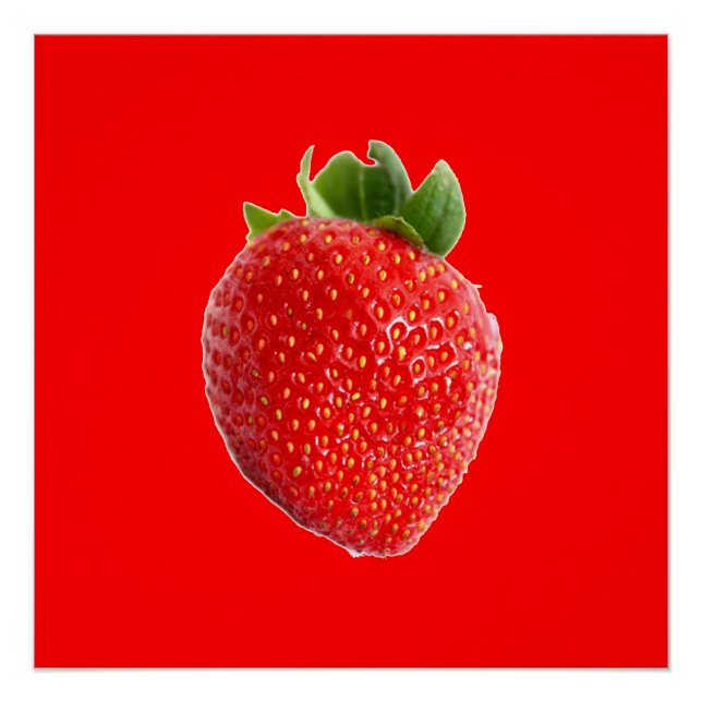 Pôster Summer Strawberry (Frente)