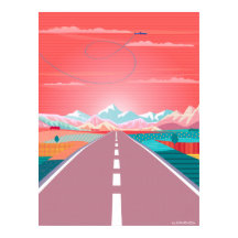 Summer Sunset Sky, Viagem Rodoviária à Montanha Ro