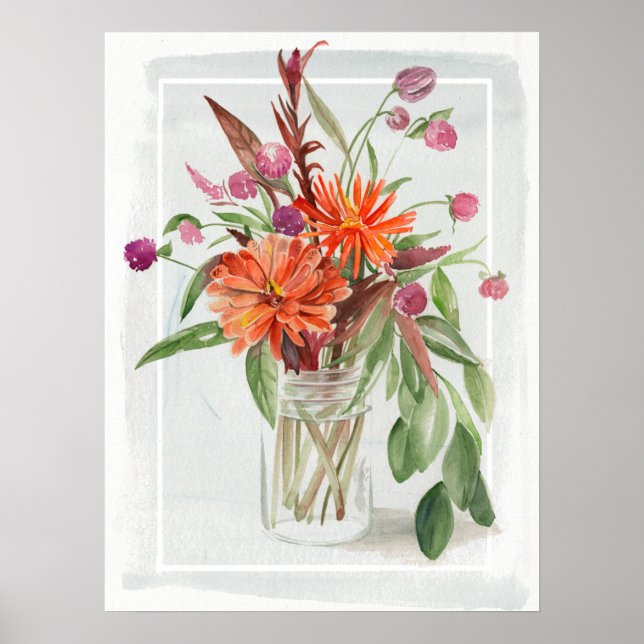 Poster Summer Wildflowers (Frente)