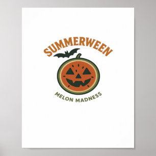 Poster Summerentre Madness - Melancia Spooky Clássica