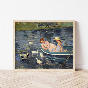 Poster Summertime Dois Mary Cassatt