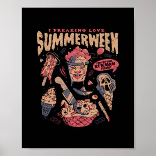 Poster Summerween - Filmes de Terror Engraçados e Góticos