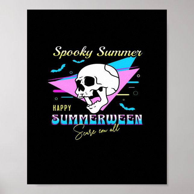 Poster Summerween Oversized (Frente)
