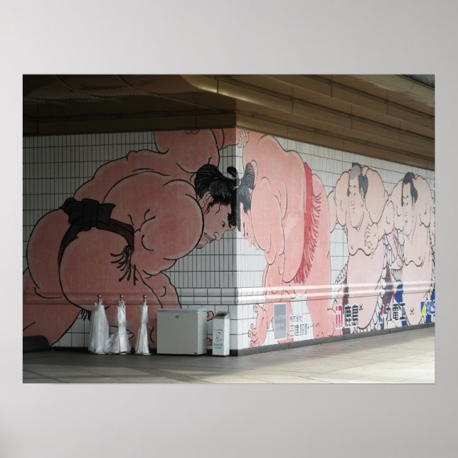 Poster Sumo Mural Wall Art (Frente)