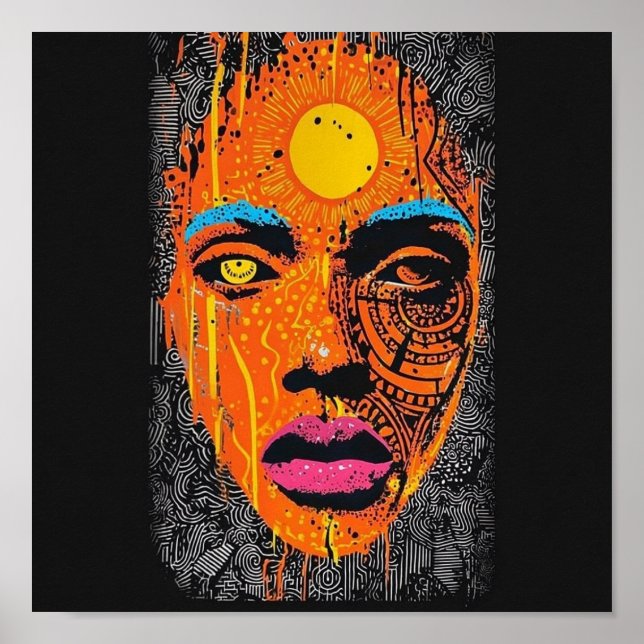 Poster Sun and Moon (Frente)