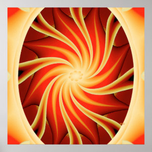 Poster Sun Dance Swirl.