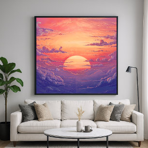 Poster Sun Horizon