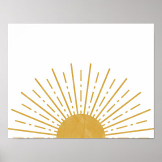 Poster Sun Poster, Sun Art Impressão, Sun Wall Art, Sun A