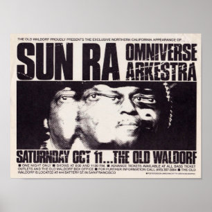 Poster Sun Ra Omniverse Arkestra Jazz