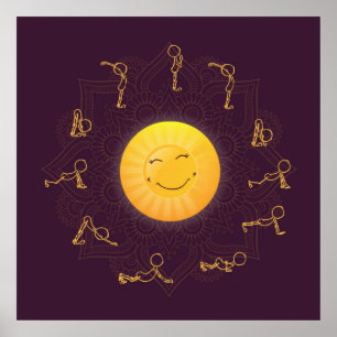Pôster Sun Salutation